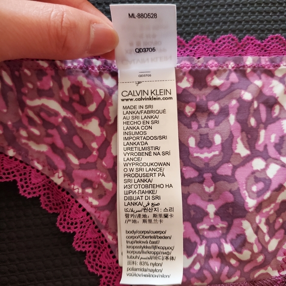 Calvin Klein Women's Thong Underwear - Picture 4 of 4